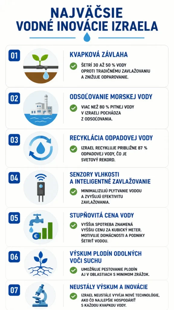 Izraelské inovácie, ktoré pomáhajú bojovať proti suchu